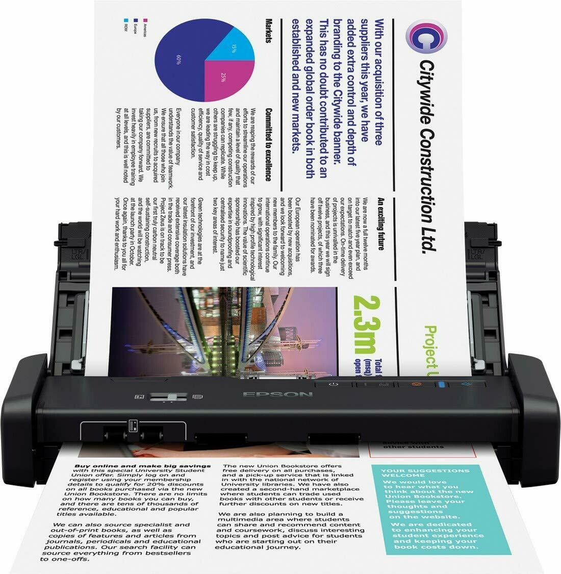 Epson DS-310 Sheet Feed Scanner