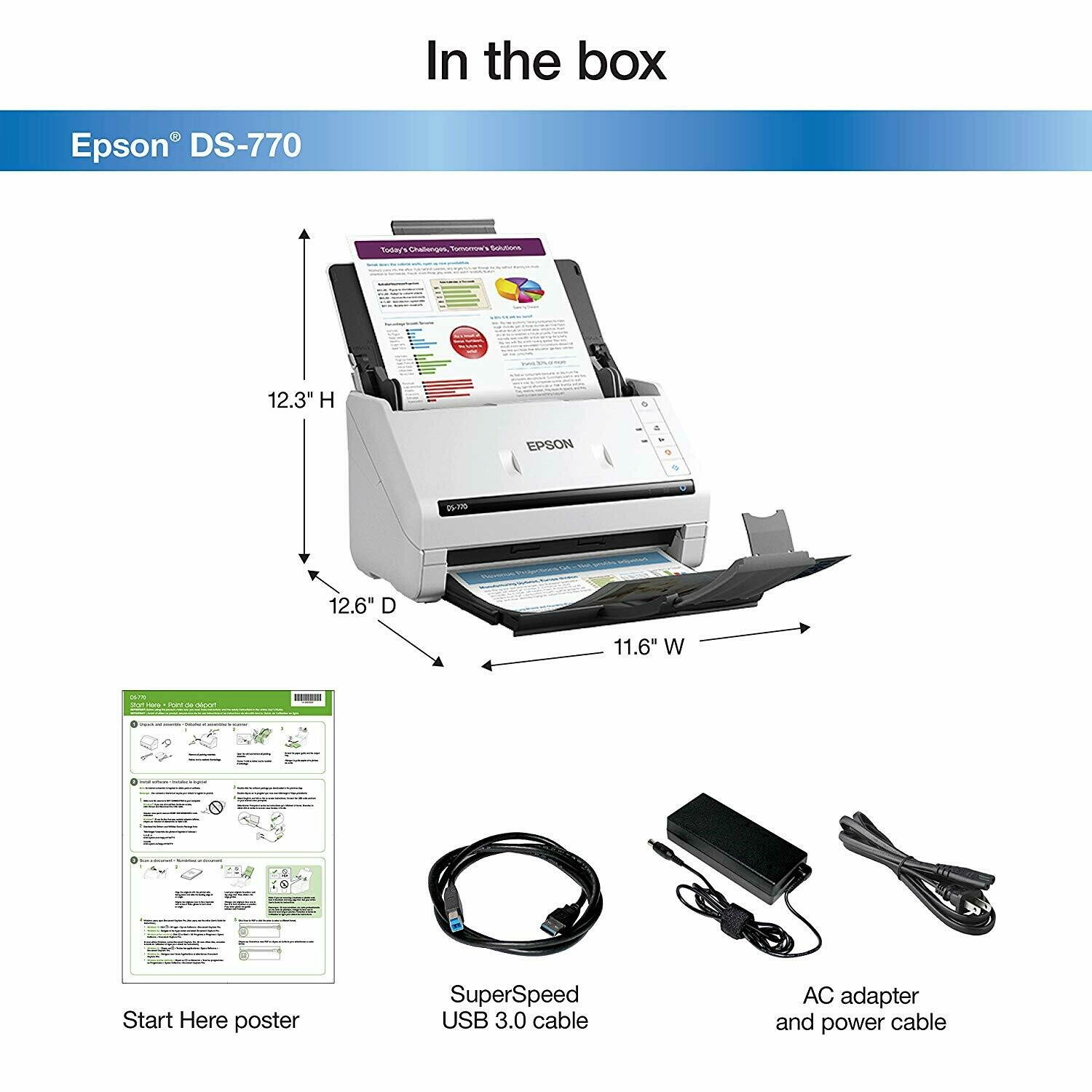 Epson DS-770 II Document Scanner