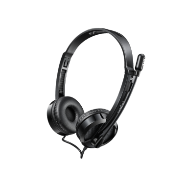 Rapoo H120 Wired USB Stereo Headset Black