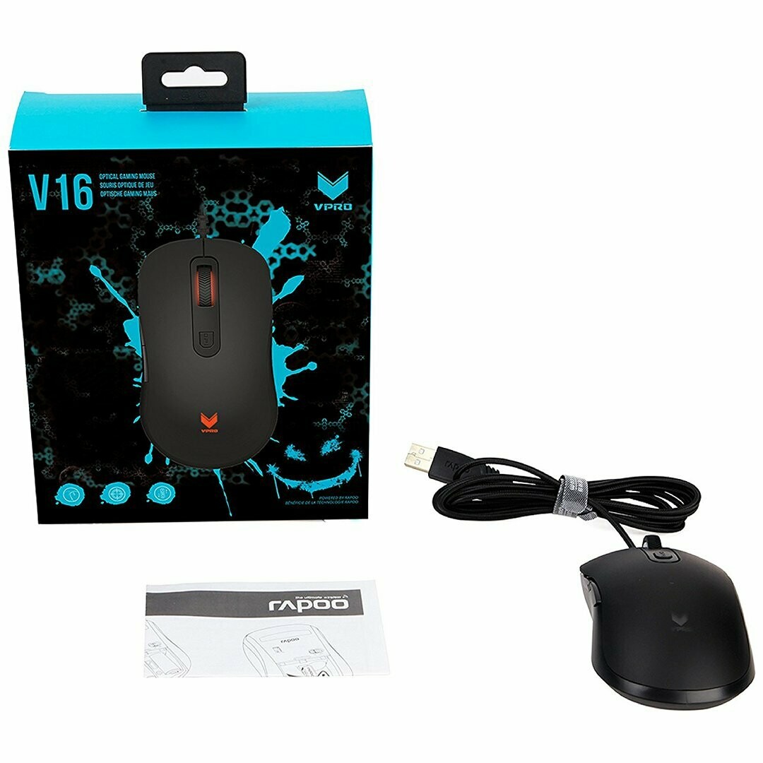 Rapoo V16 Wired Gaming Optical Mouse Rapoo V16 Wired Gaming Optical Mouse