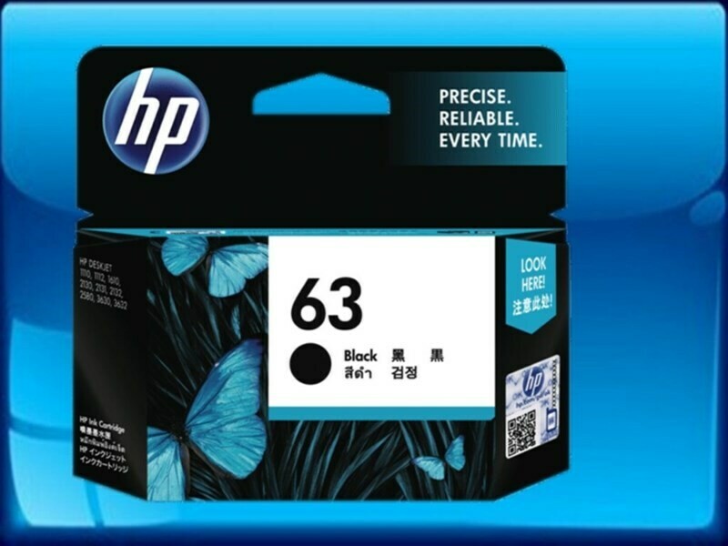 HP 63 Black Ink Cartridge