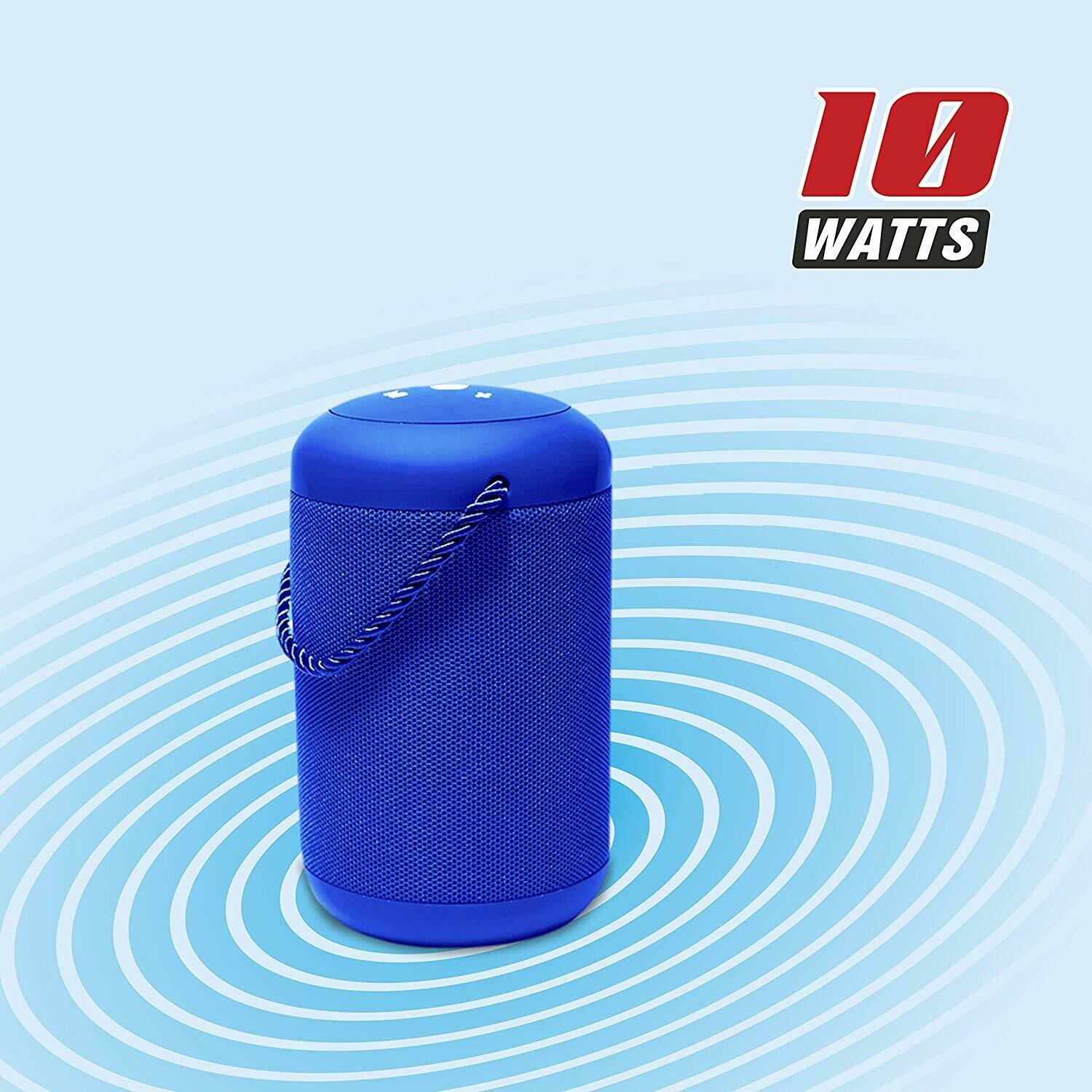 Sound One Bluetooth Speaker-Drum-Blue Sound One Bluetooth Speaker-Drum-Blue