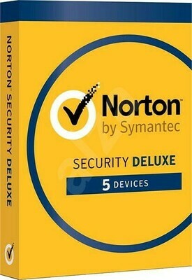 Norton Security Deluxe, 5 Devices, 12 Months