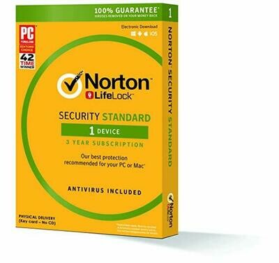 Norton Security Standard, 1 Device, 36 months