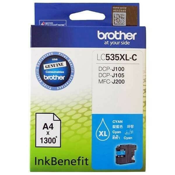 Brother LC535XL Cyan Ink Cartridge