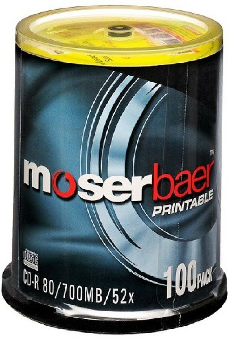 MoserBaer CD R Inkjet Printable Surface Cake Box 100cds Rs 1668 LT MoserBaer CD R Inkjet Printable Surface Cake Box 100cds Rs 1668 LT