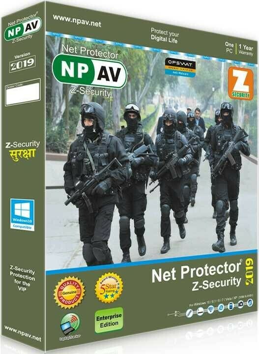 1 User, 1 Year, Net Protector Z Security (NP-AV)