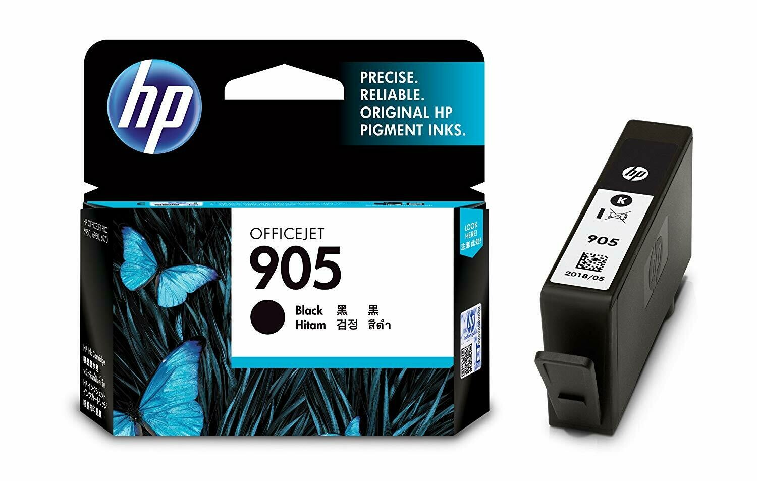 HP Officejet 905 Black Ink Cartridge