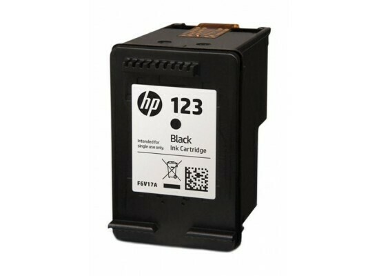 HP 123 Black Ink Cartridge