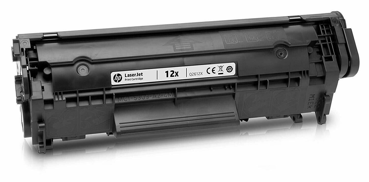 HP 12X High Yield Black Toner Cartridge