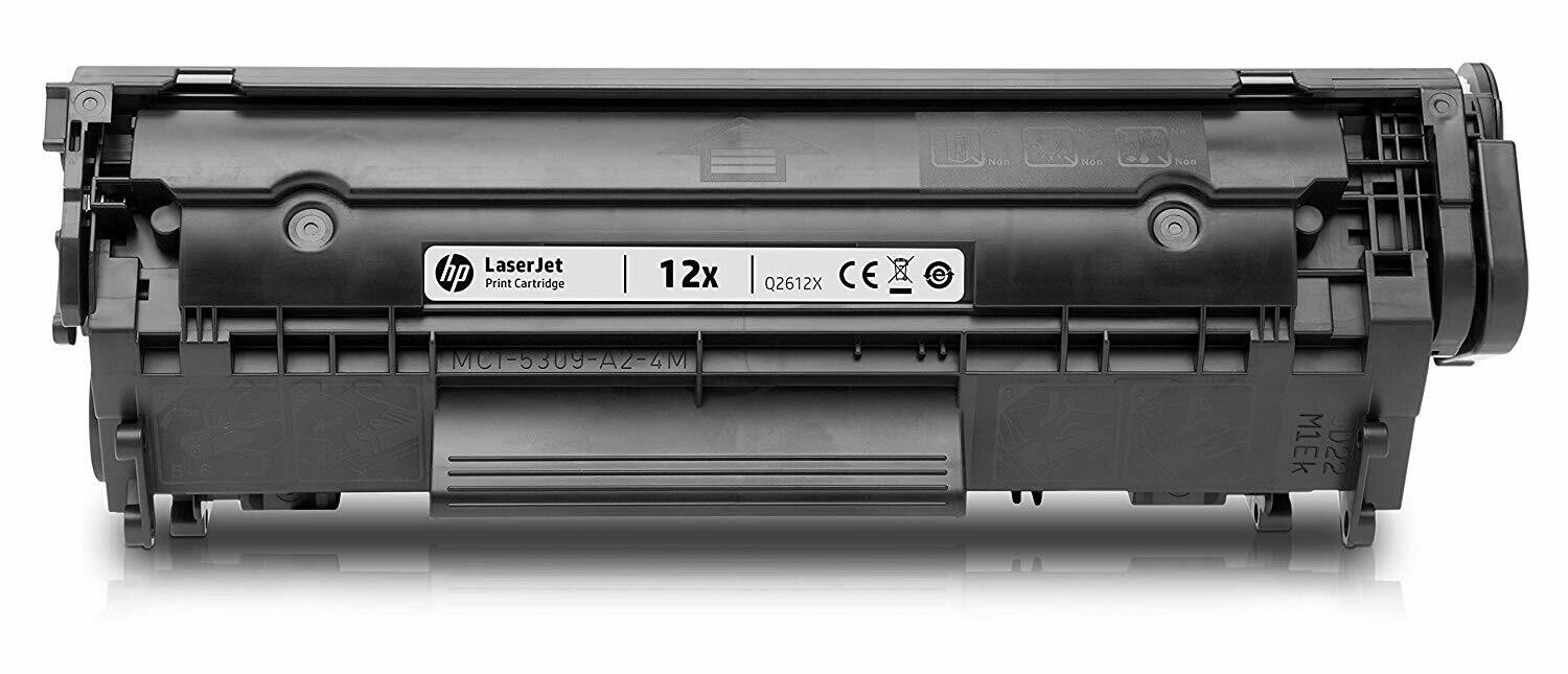 HP 12X High Yield Black Toner Cartridge