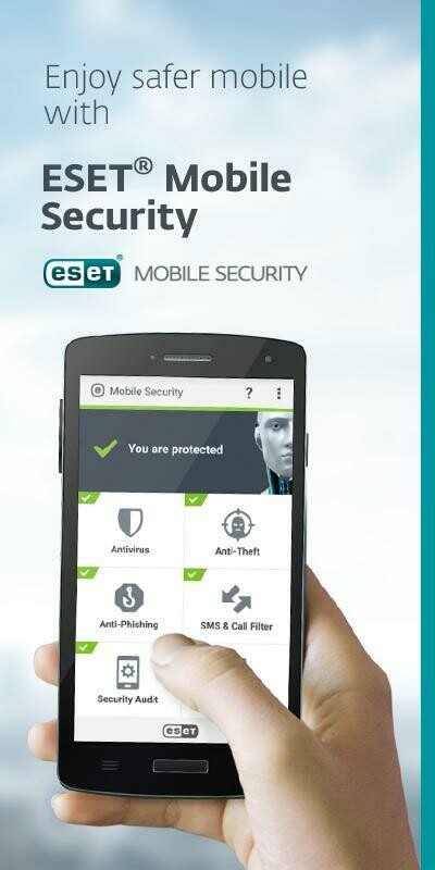 1 Device, 1 Year, Eset Mobile Security, For Android