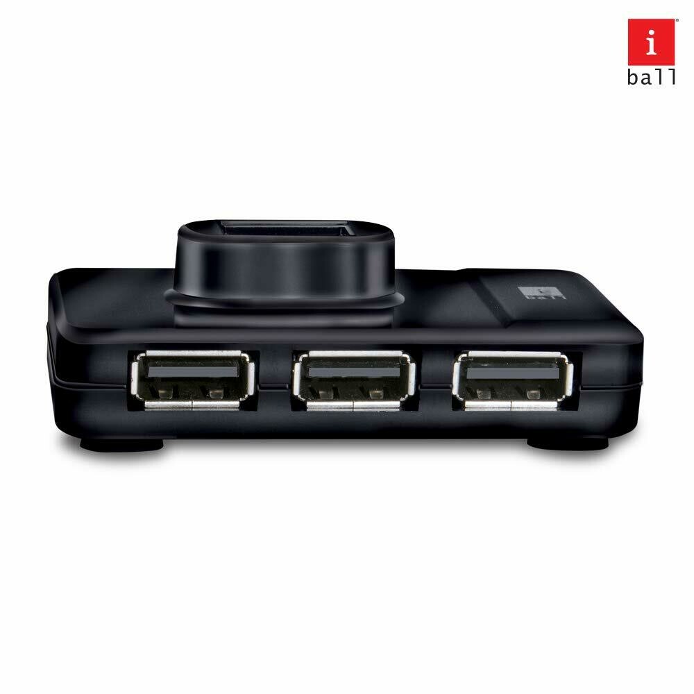 iBall Piano 423 High Speed 4 Port USB 2.0 HUB