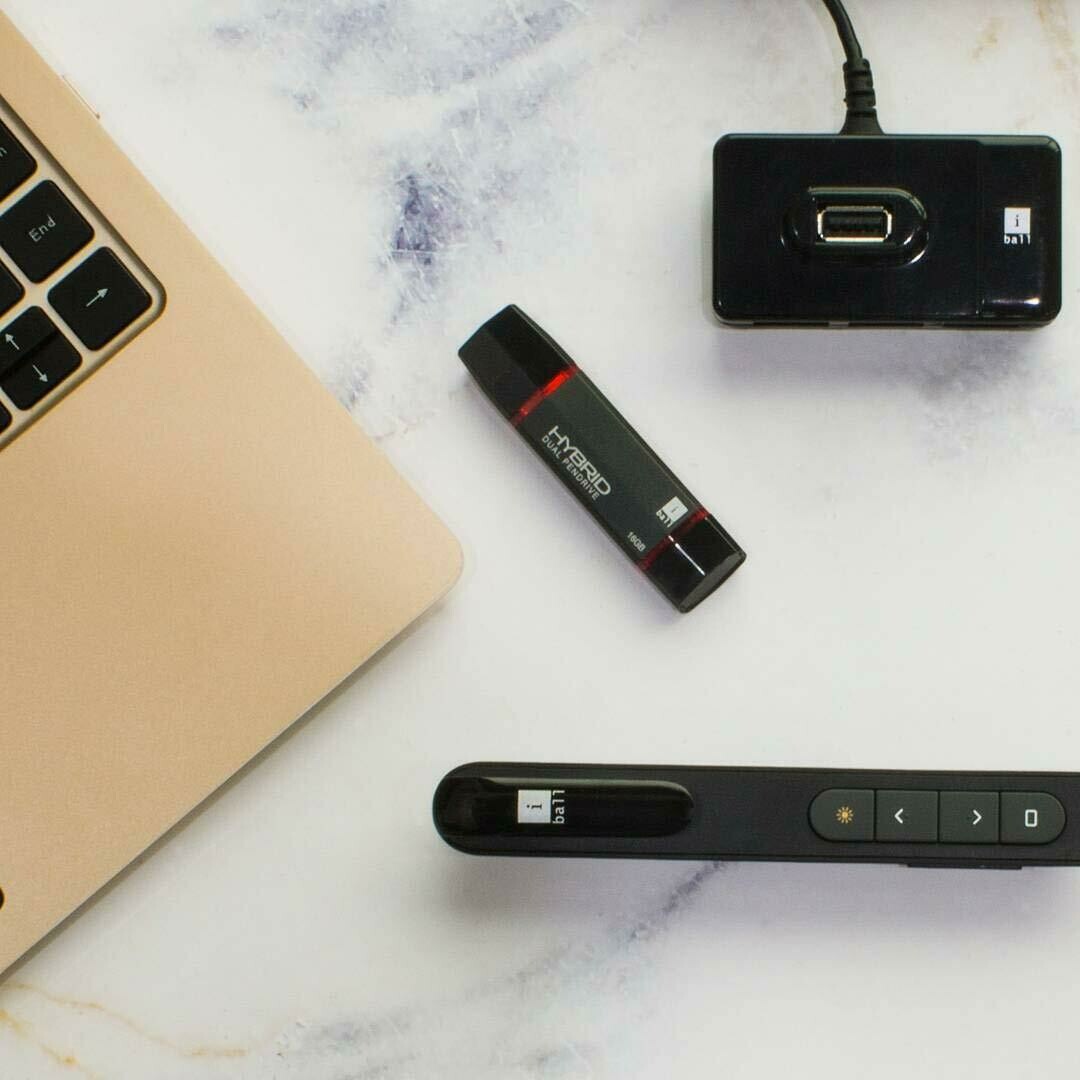 iBall Piano 423 High Speed 4 Port USB 2.0 HUB