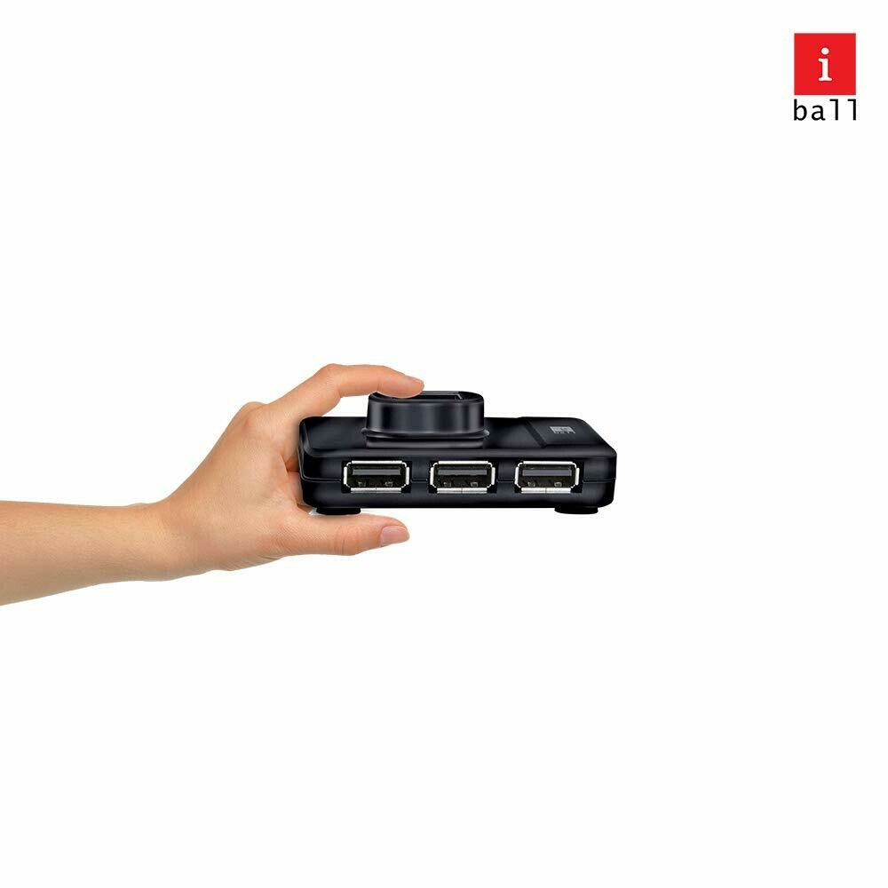iBall Piano 423 High Speed 4 Port USB 2.0 HUB