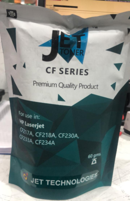 Jet 60gms Toner Powder for HP CF Series Jet 60gms Toner Powder for HP CF Series