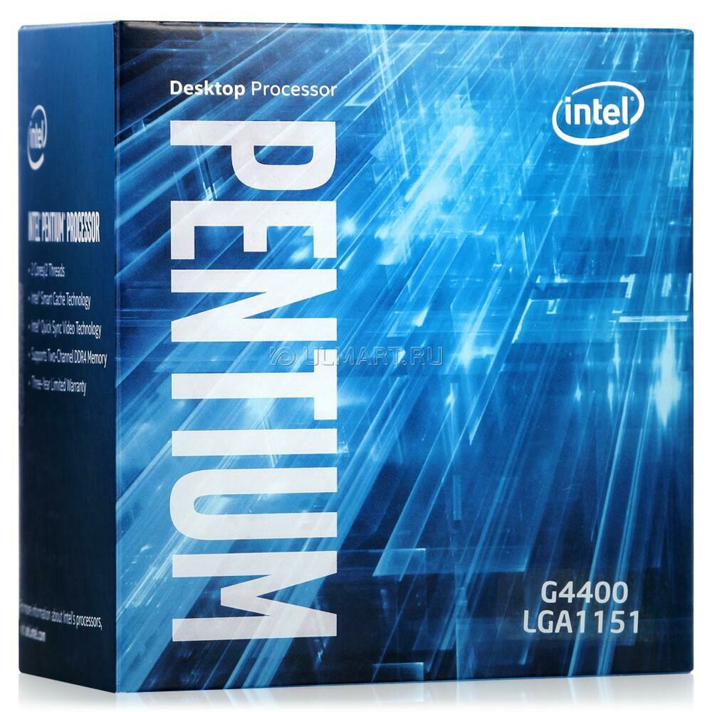 Intel Pentium G4400 Skylake Dual-Core 3.3GHz Desktop Processor