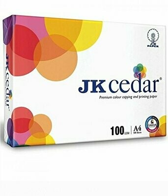 JK Cedar Paper - A4, 500 Sheets, 100 GSM, 1 Ream