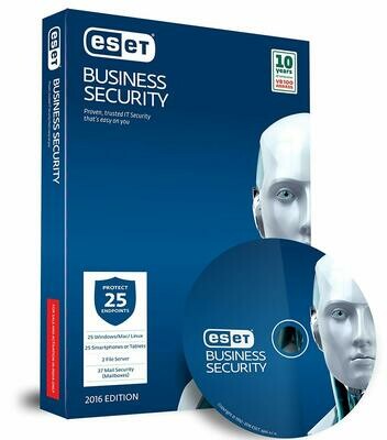 25 User, 1 Year, ESET Business Security 25 User, 1 Year, ESET Business Security