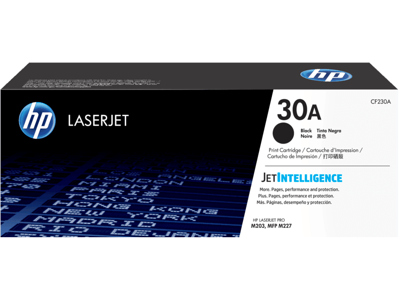 HP 30A Toner Cartridge (M203d, M203dn, M203dw)