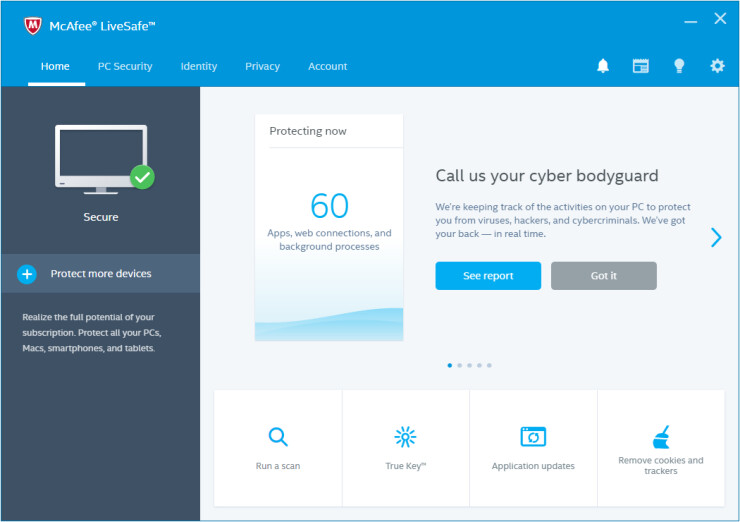 1 Devices, 3 Year, McAfee LiveSafe 1 Devices, 3 Year, McAfee LiveSafe