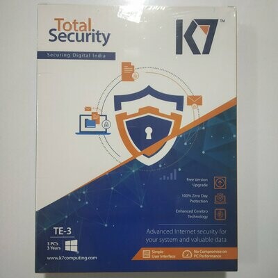 3 User, 3 Year, K7 Total Security 3 User, 3 Year, K7 Total Security