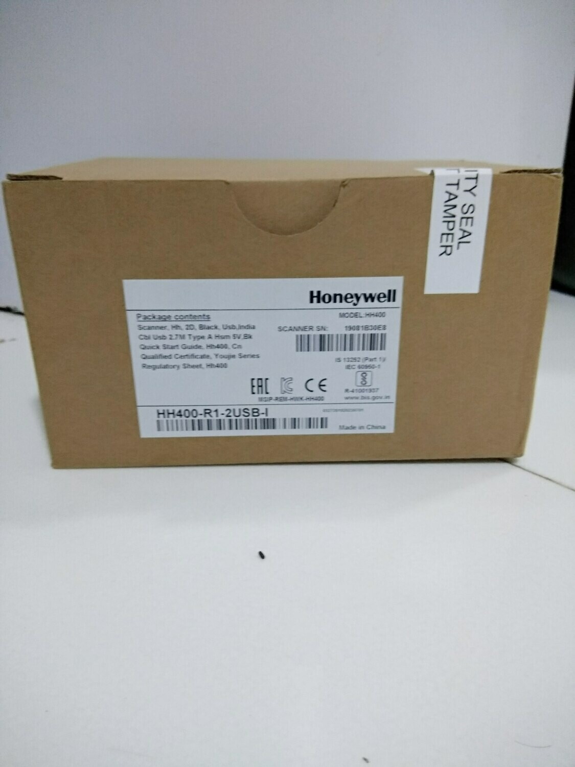 Honeywell HH400 Handheld 2D Area-Imagining Scanner