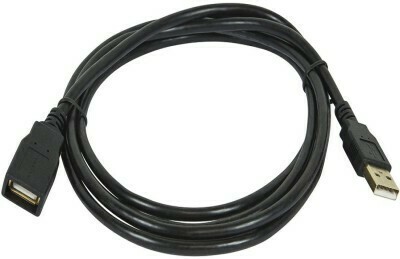 New, 1.5mtr USB Extension Cable, Black New, 1.5mtr USB Extension Cable, Black