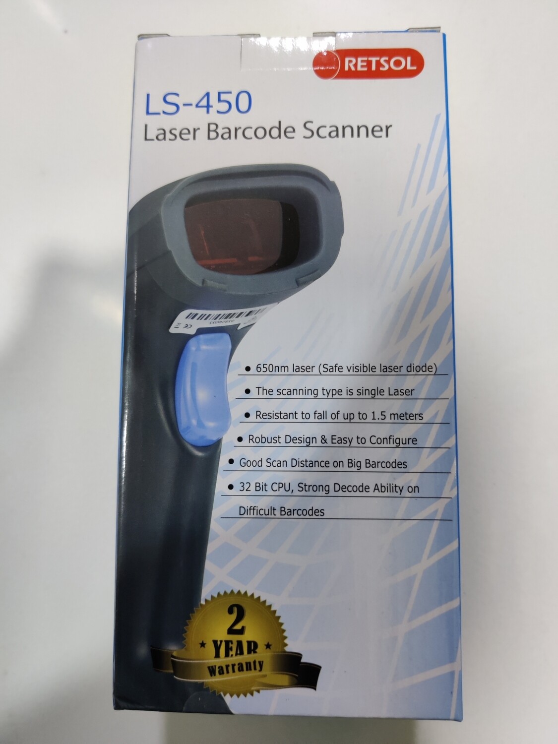 Retsol LS450 1D Handheld Laser Barcode Scanner, Rs.990 Up to 80 OFF