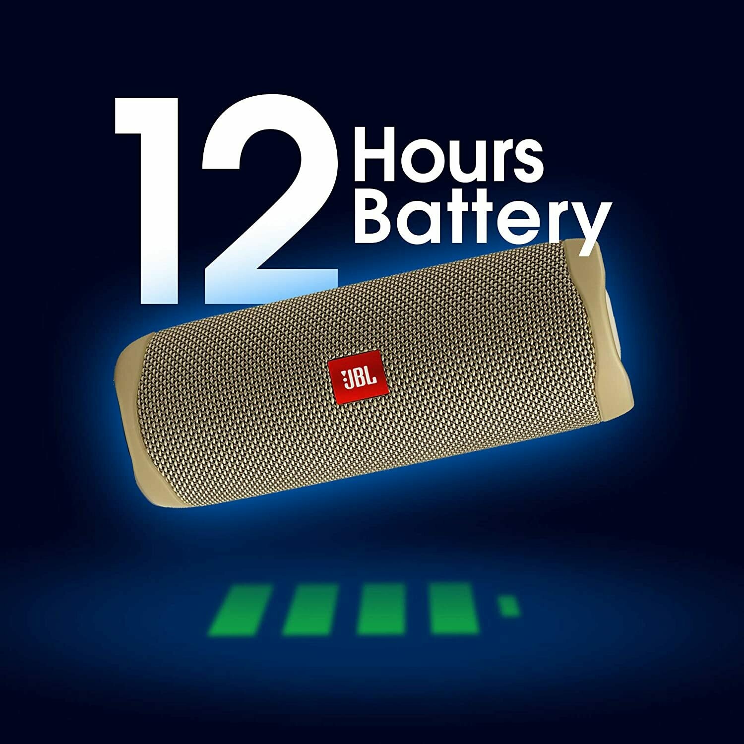 JBL Flip 5 Waterproof Bluetooth Speaker, Sand
