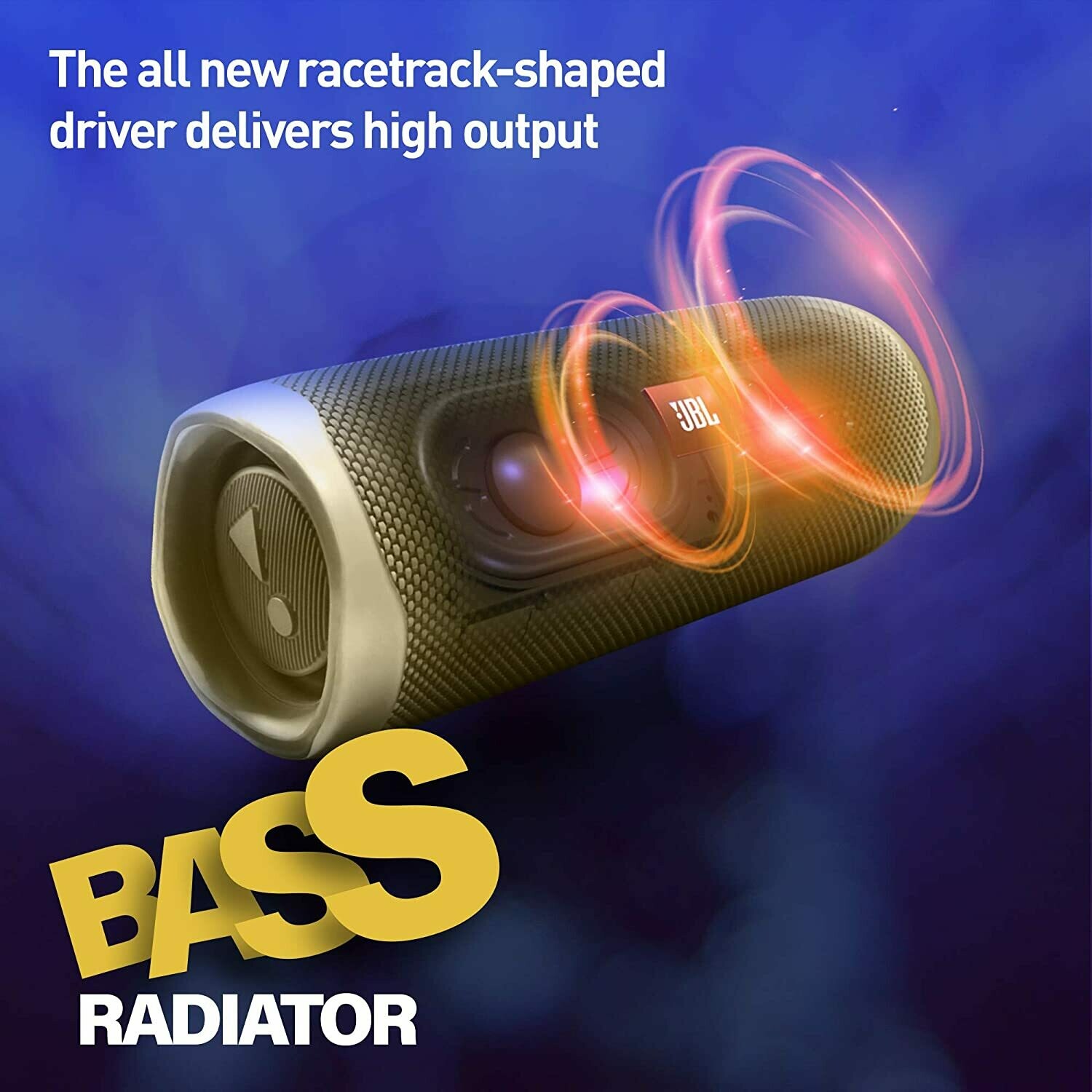 JBL Flip 5 Waterproof Bluetooth Speaker, Sand