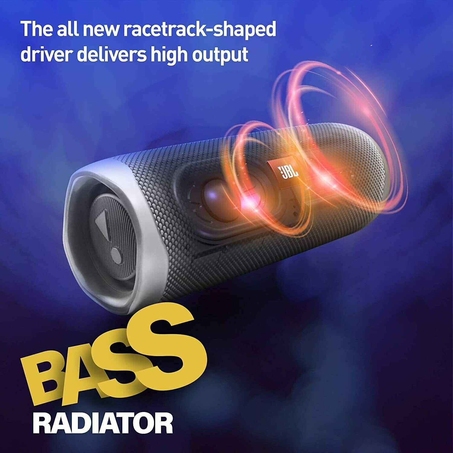 JBL Flip 5 Waterproof Bluetooth Speaker, Gray