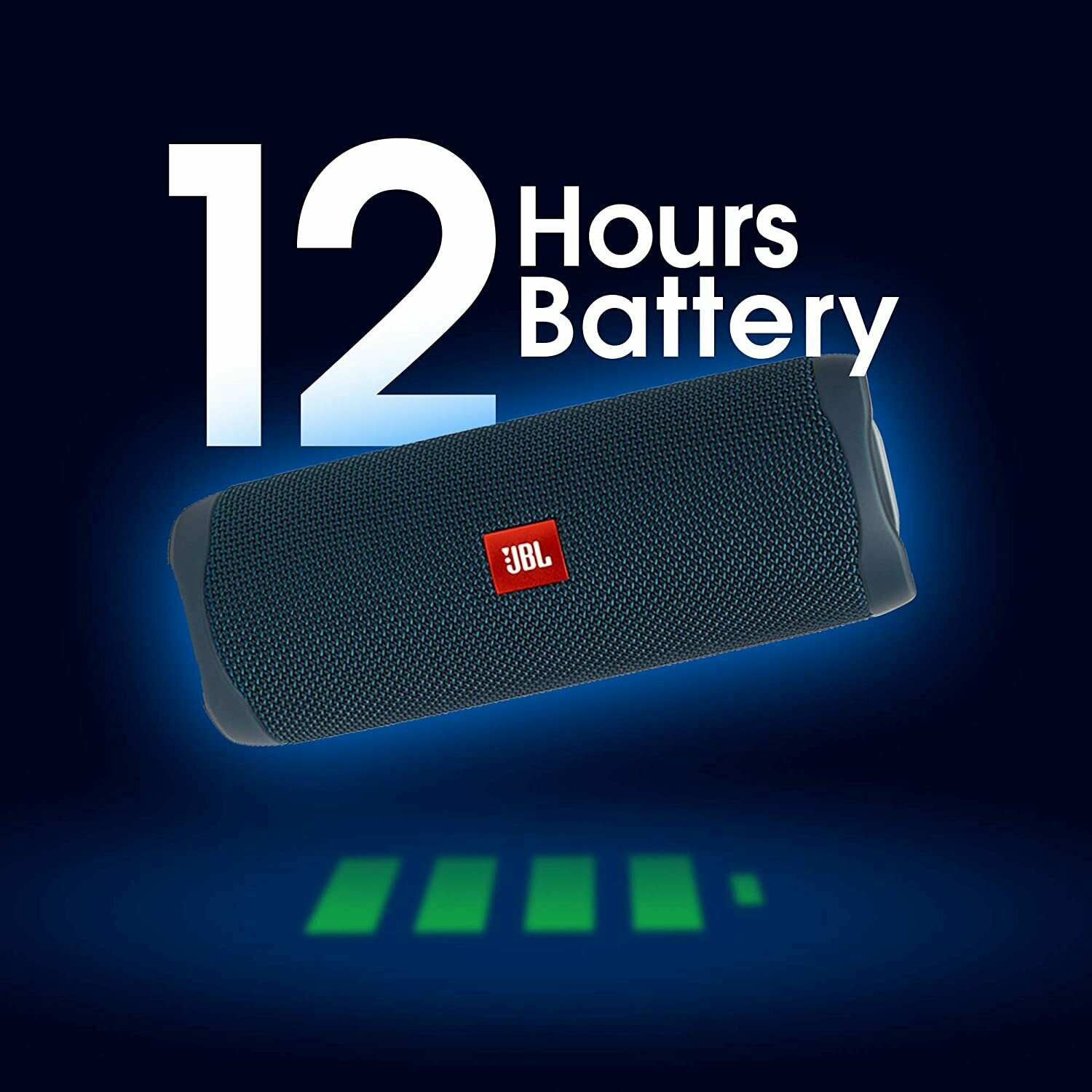 JBL Flip 5 Waterproof Bluetooth Speaker, Blue JBL Flip 5 Waterproof Bluetooth Speaker, Blue