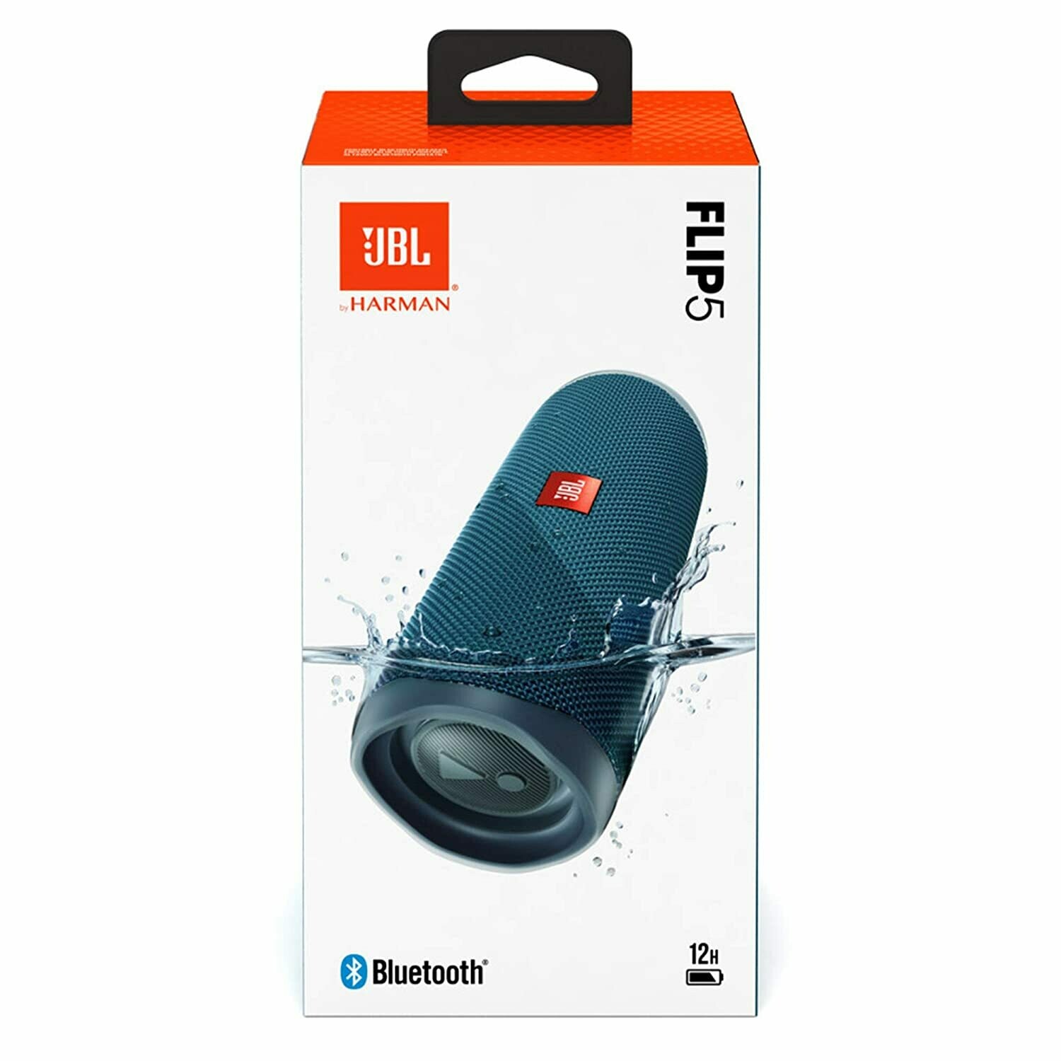 JBL Flip 5 Waterproof Bluetooth Speaker, Blue JBL Flip 5 Waterproof Bluetooth Speaker, Blue