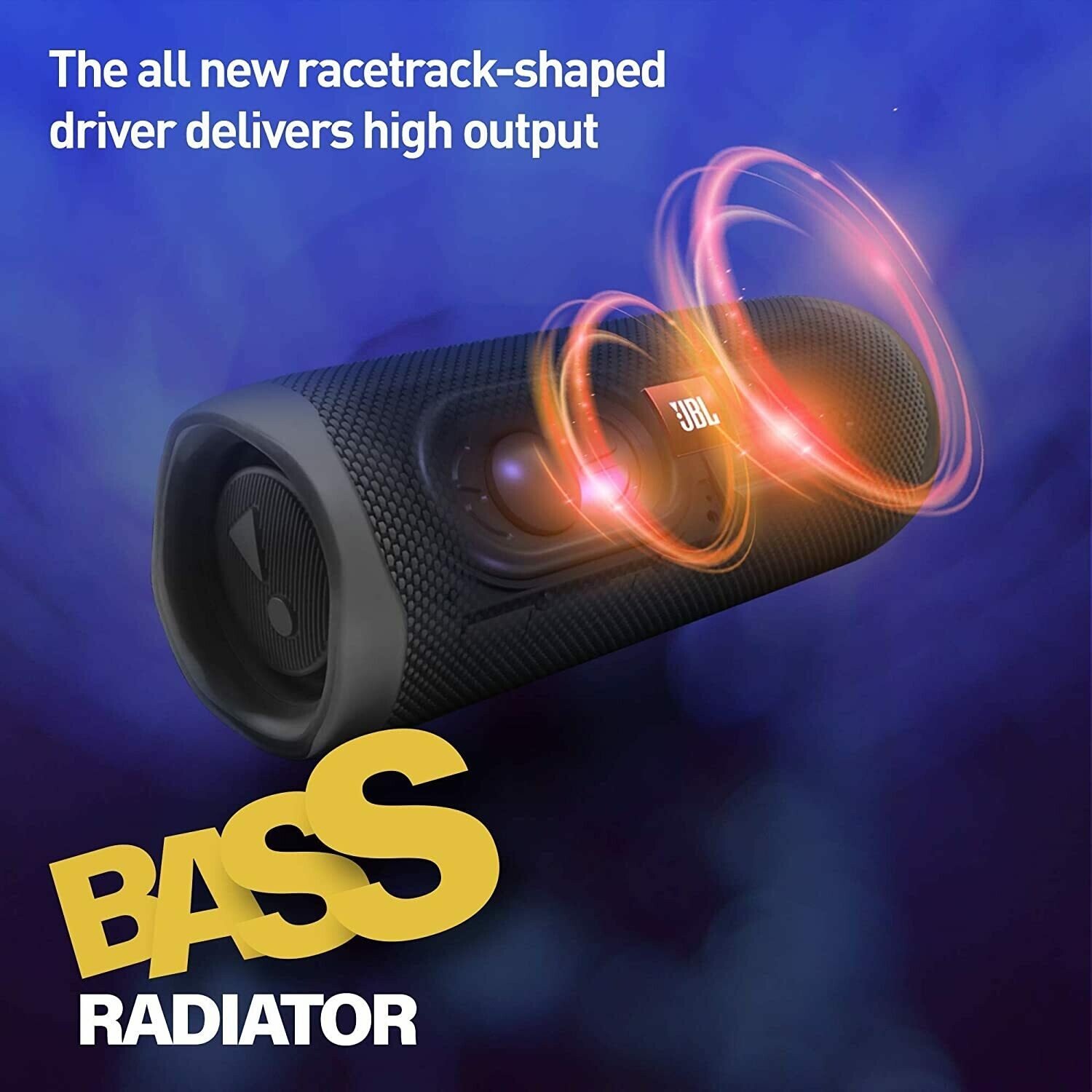 JBL Flip 5 Waterproof Bluetooth Speaker, Black