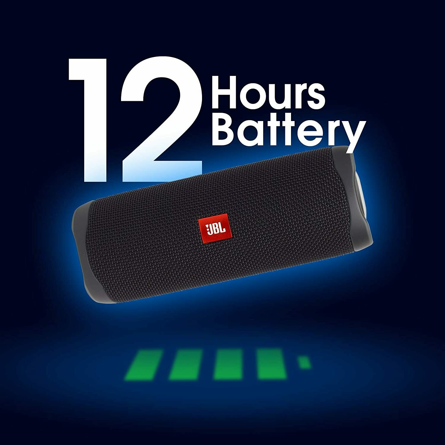 JBL Flip 5 Waterproof Bluetooth Speaker, Black