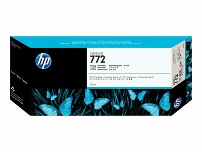 HP 772 Photo Black DesignJet Ink Cartridge, 300ml HP 772 Photo Black DesignJet Ink Cartridge, 300ml