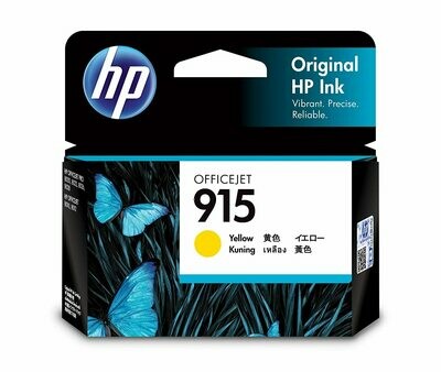 HP Officejet 915 Yellow Ink Cartridge (3YM17AA)
