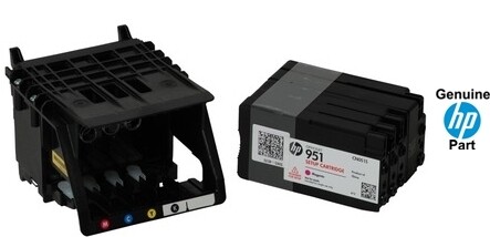 HP Officejet 950, 951 Printhead With Stater Cartridge