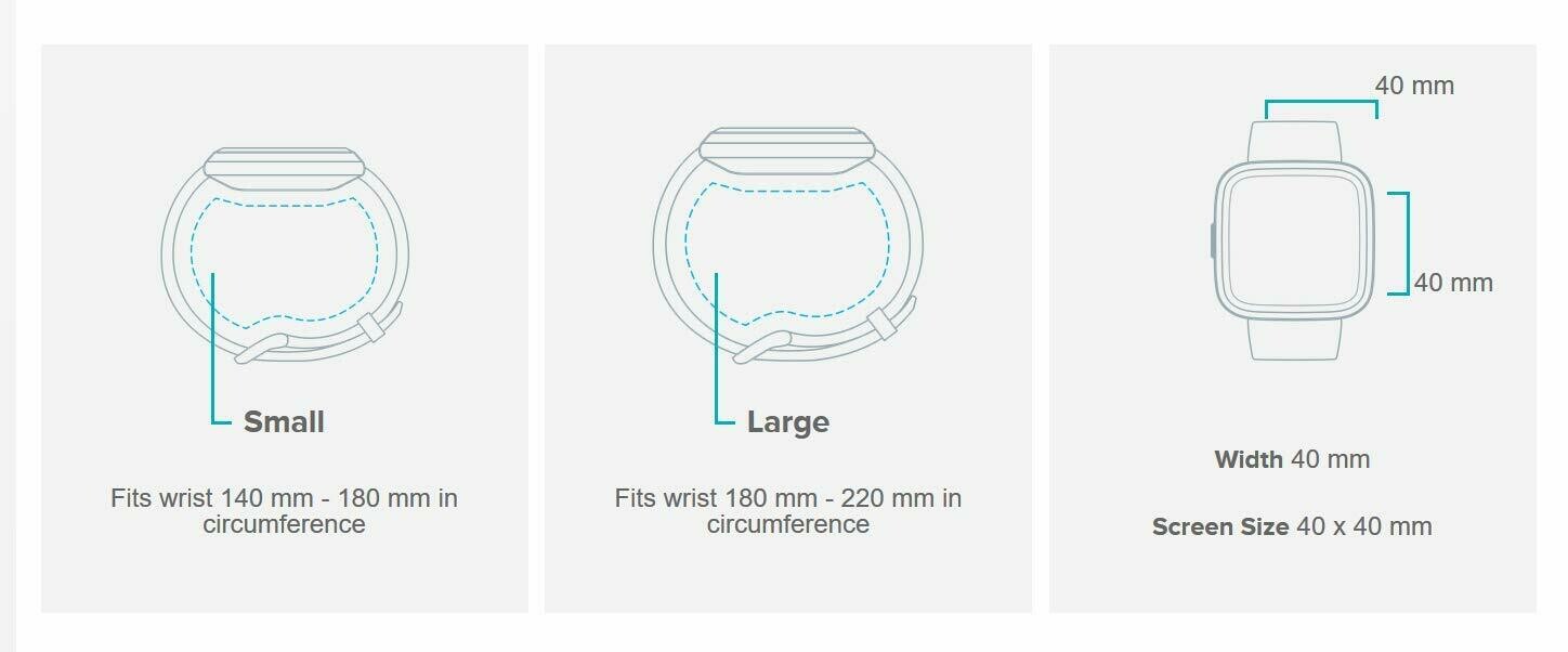 Fitbit Versa 2 Stone/Mist Grey Fitbit Versa 2 Stone/Mist Grey