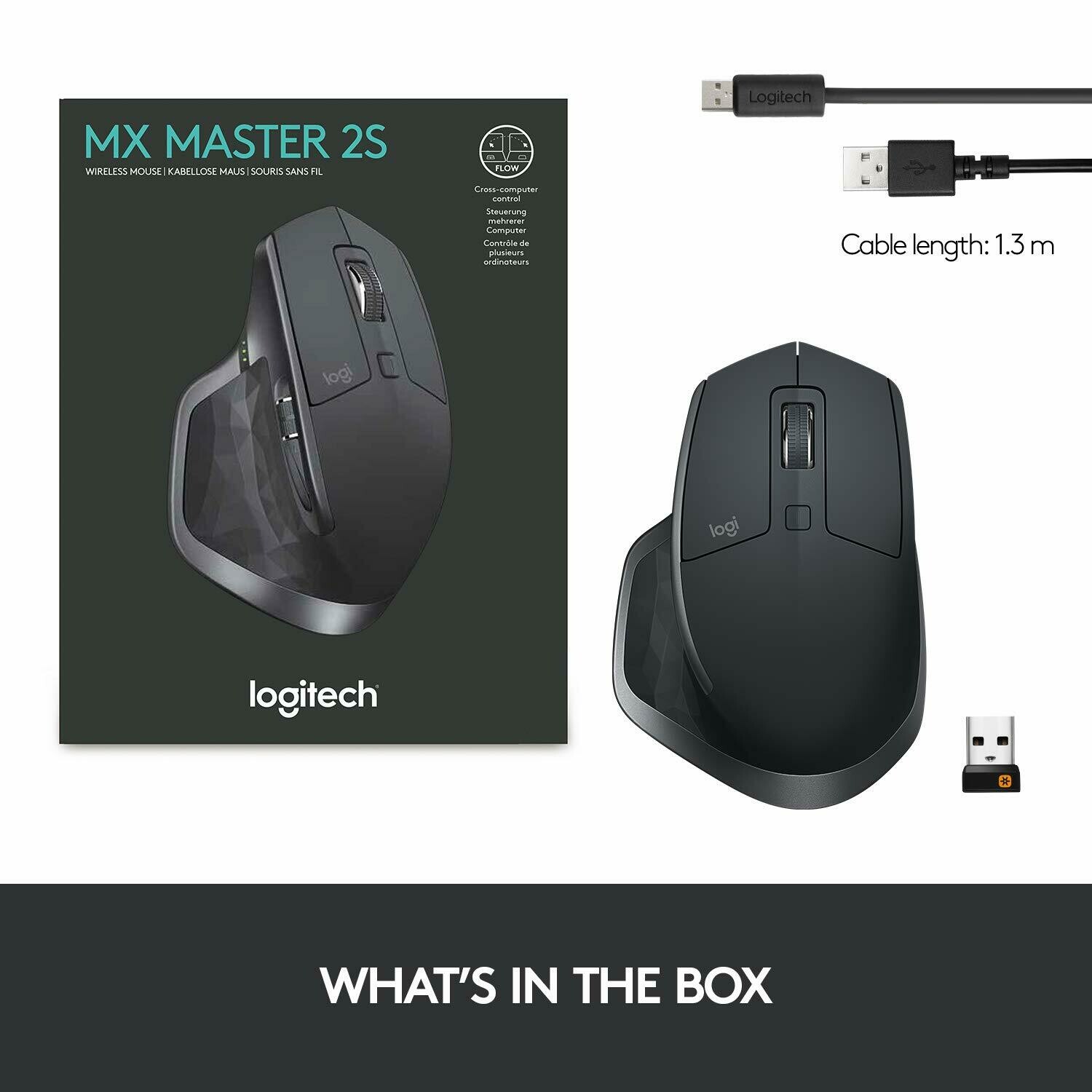 Rs.5664 - Logitech MX Master 2S Wireless Mouse