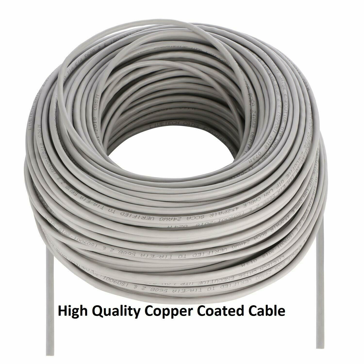 D-Link 100mtr Cat 6 UTP Cable, Grey D-Link 100mtr Cat 6 UTP Cable, Grey