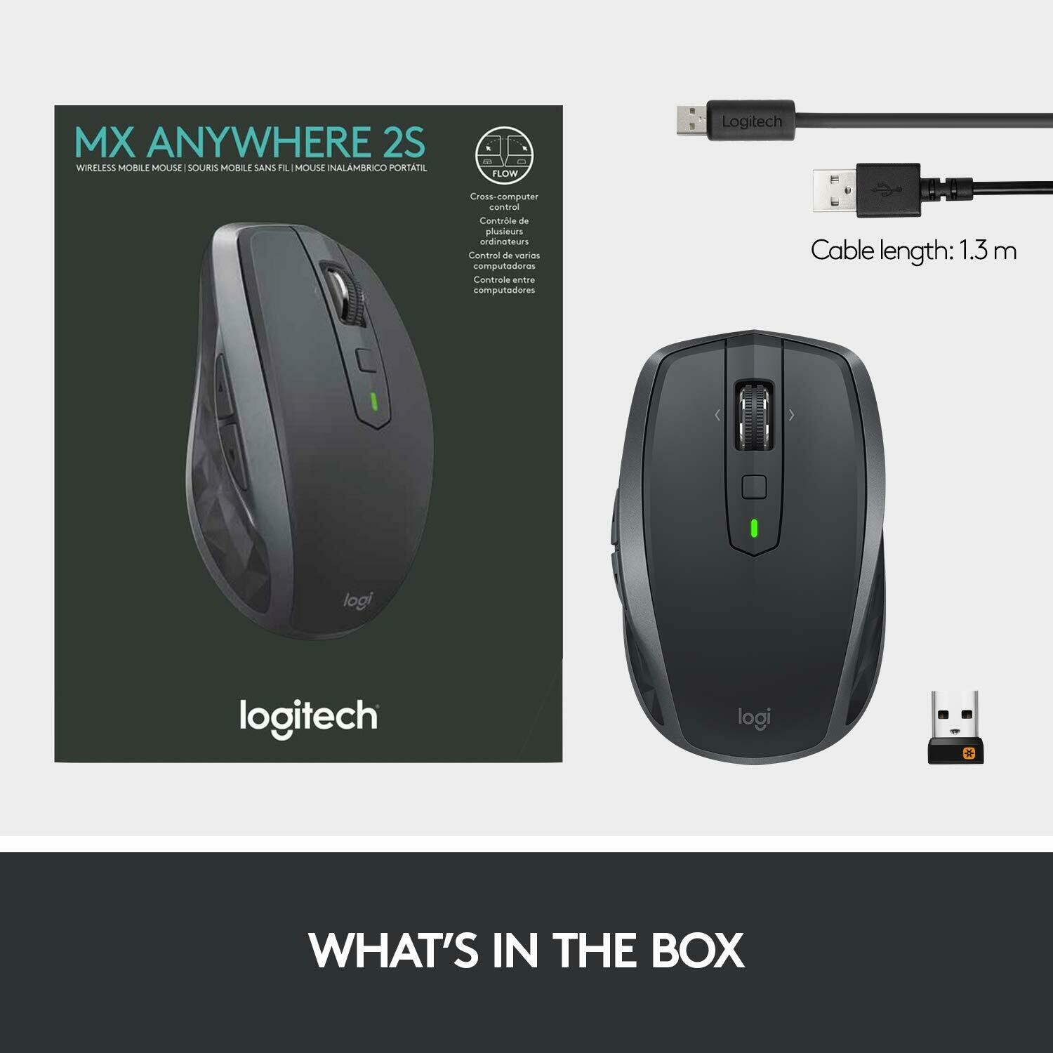 Logitech MX Anywhere 2s Wireless Mouse