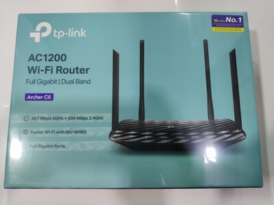 TP-Link Archer C6 Wireless Gigabit Router, AC1200