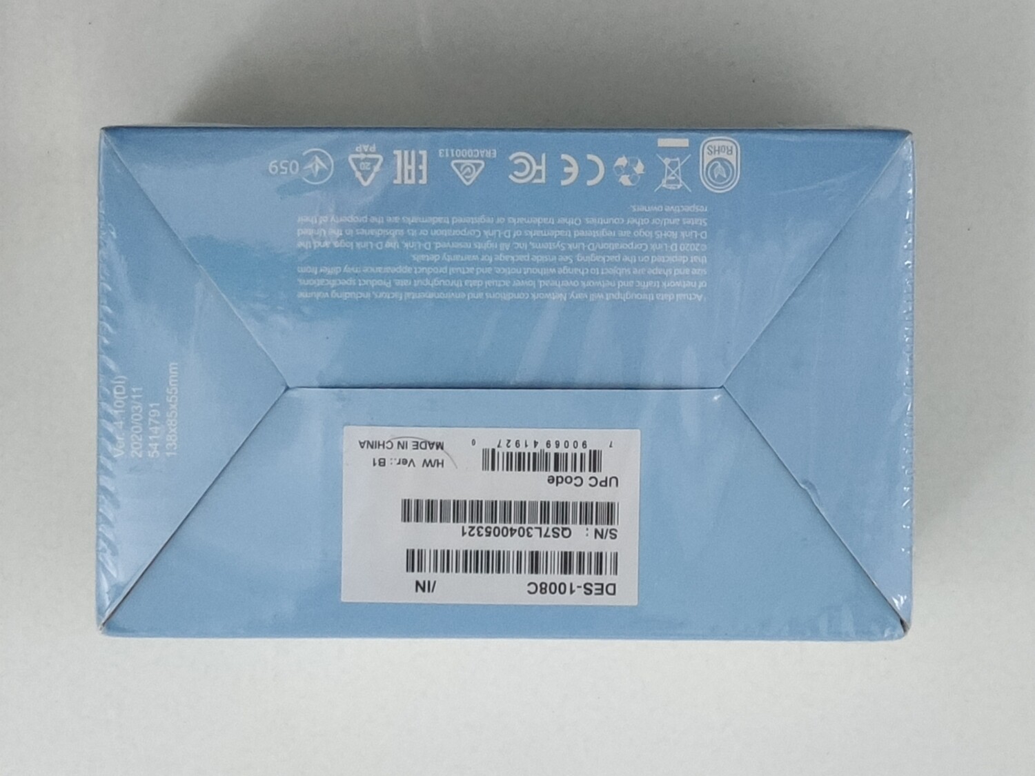 D-Link DES-1008C 8-Port Desktop Switch