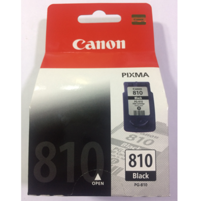 Canon 810 Ink Cartridge, Black, (Medium) Canon 810 Ink Cartridge, Black, (Medium)