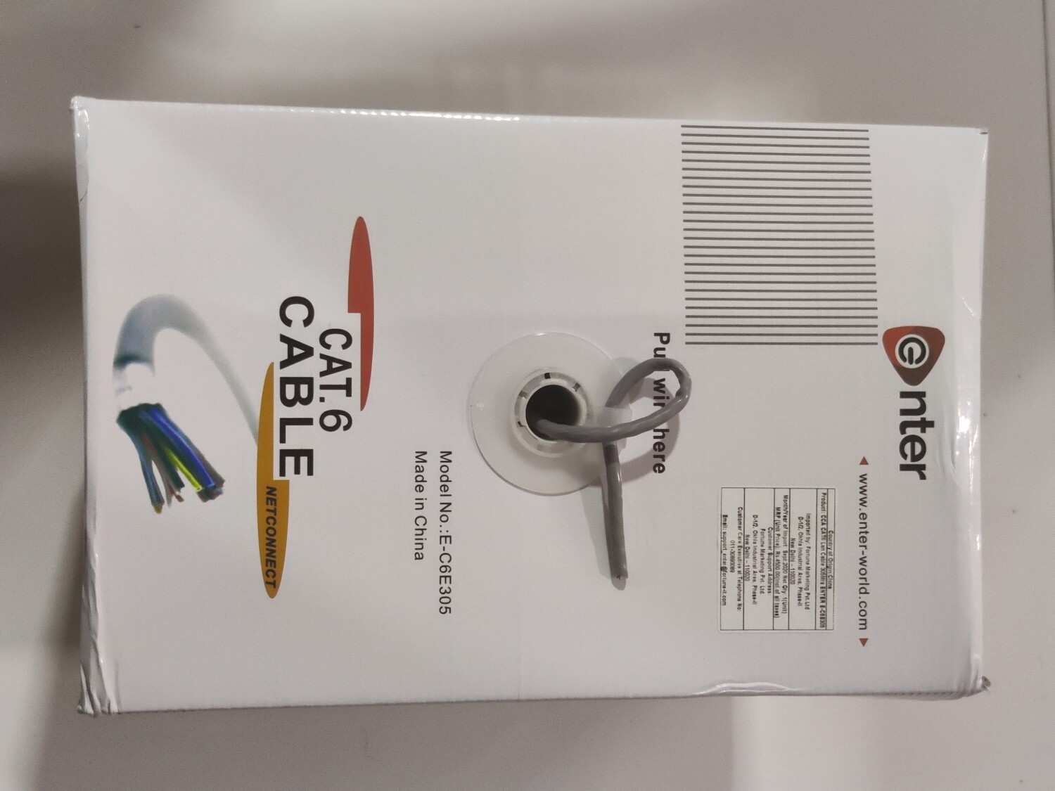 Enter 305mtr Cat6 Lan Cable