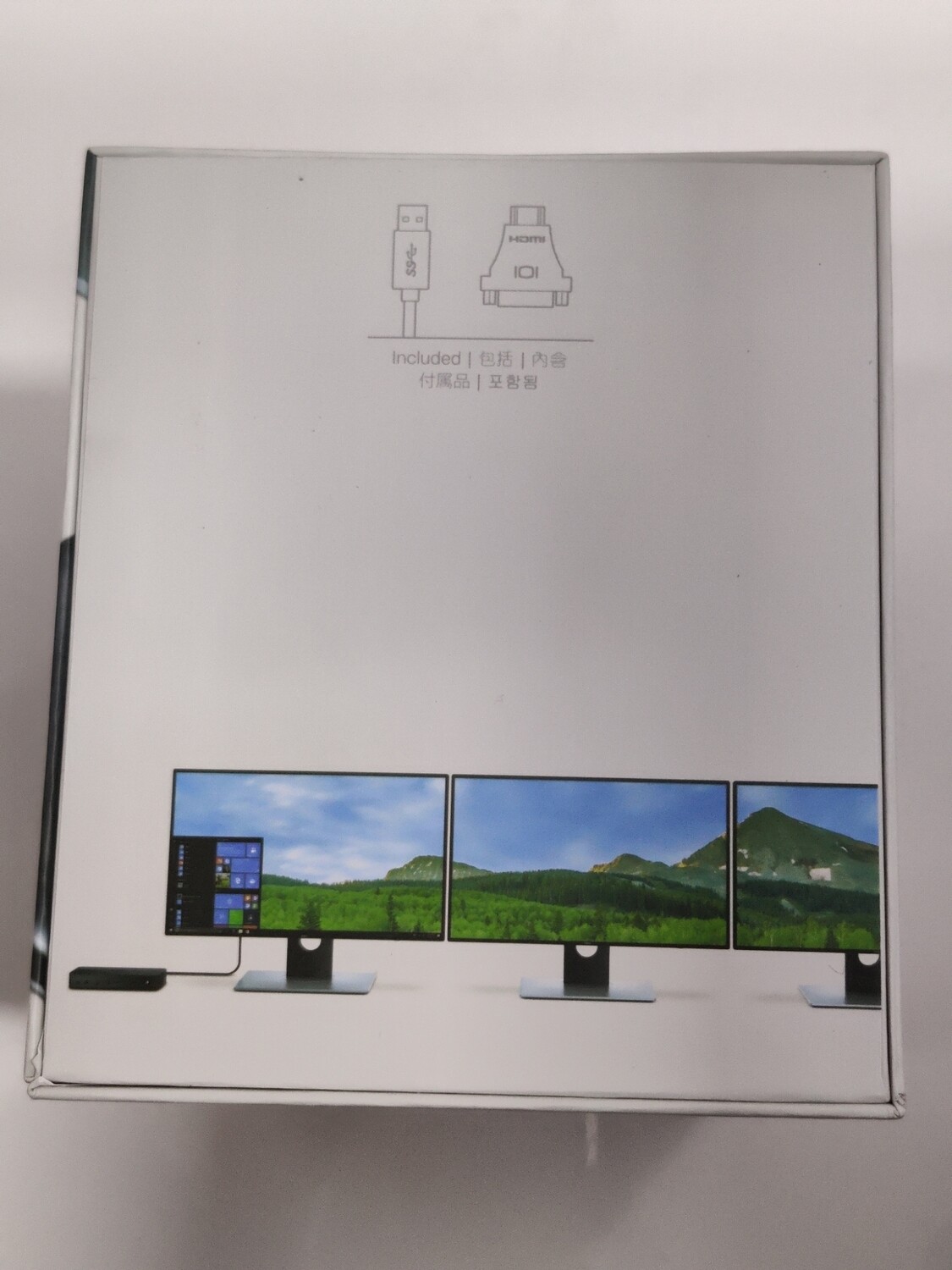 Dell D3100 USB 3.0 Ultra HD Triple Video Docking Station