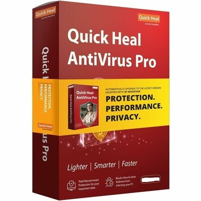 10 User, 3 Year, Quick Heal Antivirus Pro
