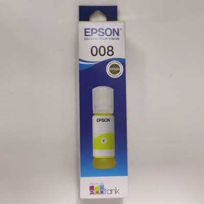 Epson 008 Yellow Ink Bottle, 70ml Epson 008 Yellow Ink Bottle, 70ml